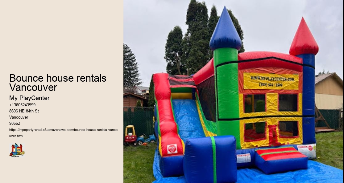 bounce house rentals Vancouver